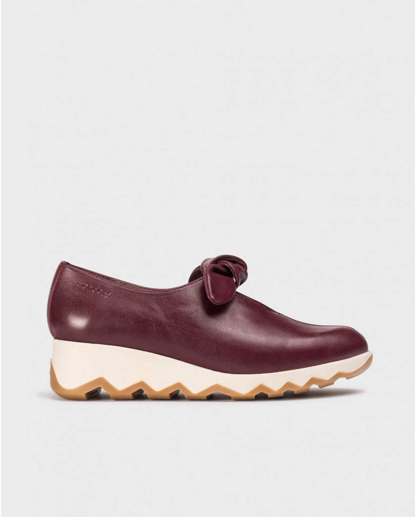 Wonders C-7611 Wine Knot Loafers