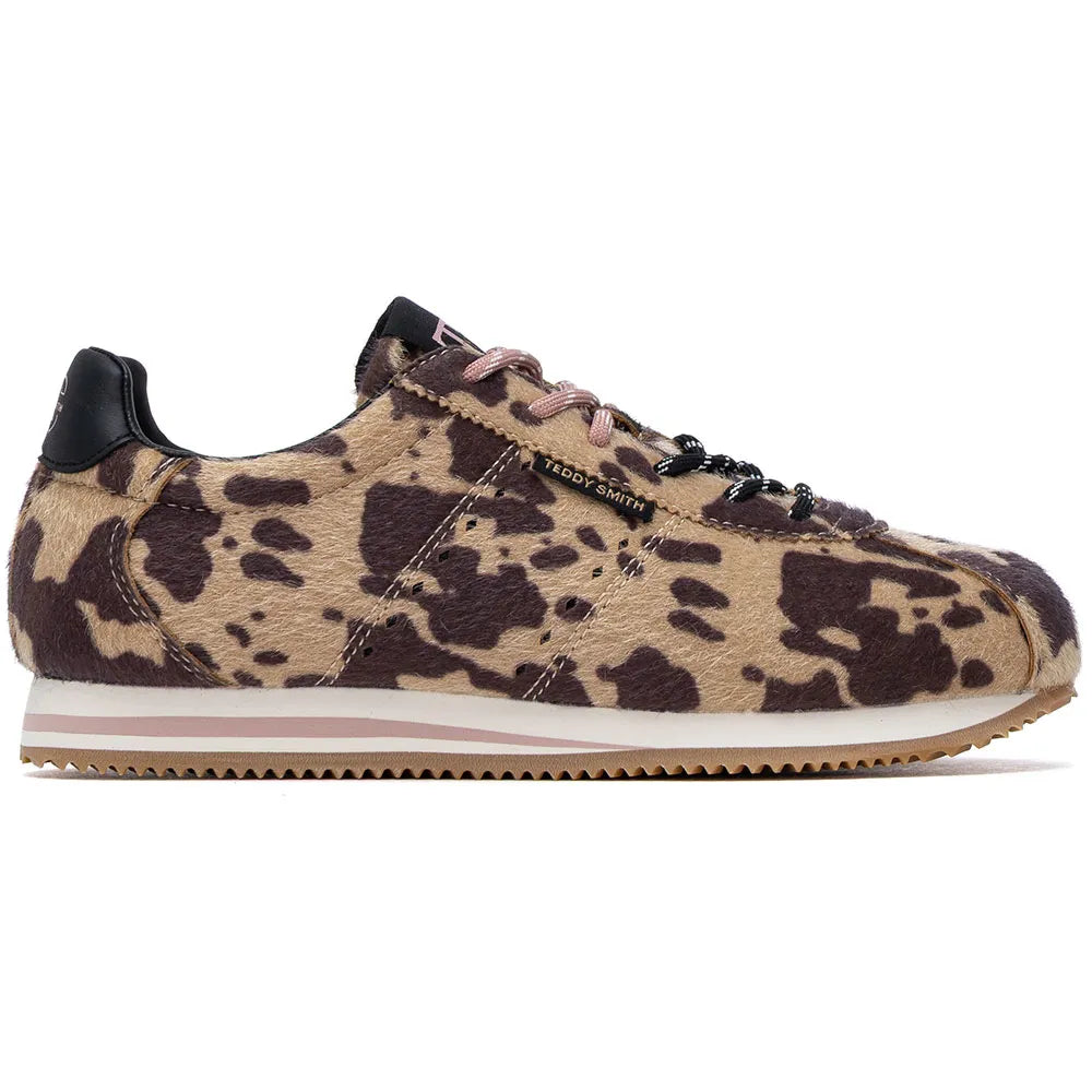 Teddy Smith 121102 Cow Print Trainers