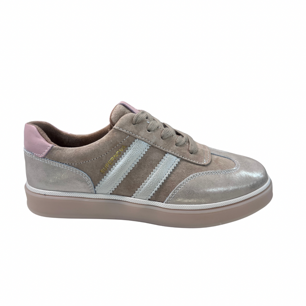 Drilleys Seventy Five Topaz Jupiter Gum Sole Trainers