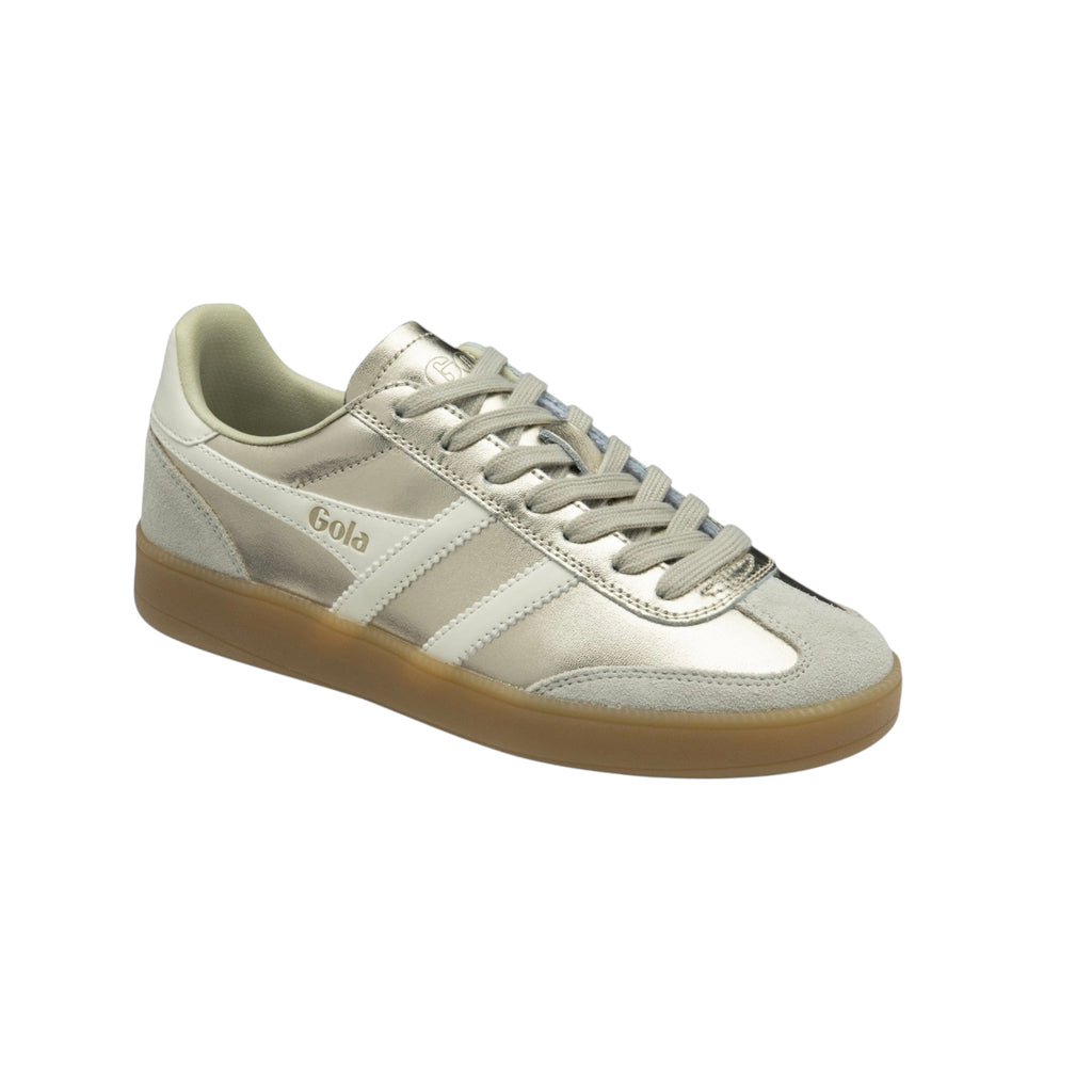 Gola Classics Viper Gold & White Gum Sole Trainers