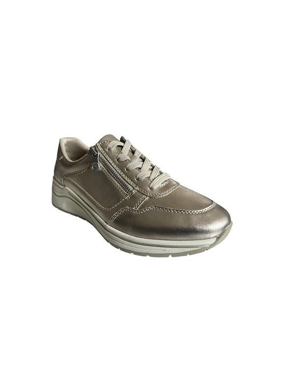 Rieker Metallic Gold Trainers N9501-90