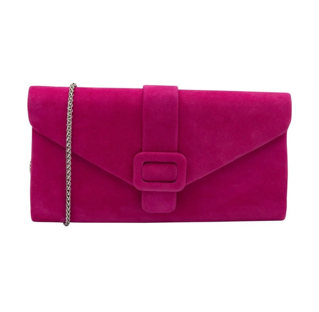 Lotus Pink Suede Aletta Bag
