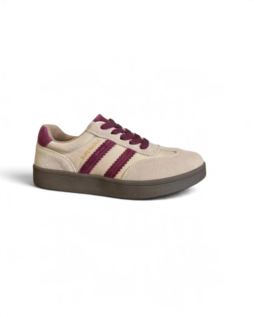 Drilleys Forty One Plum Line Trainers