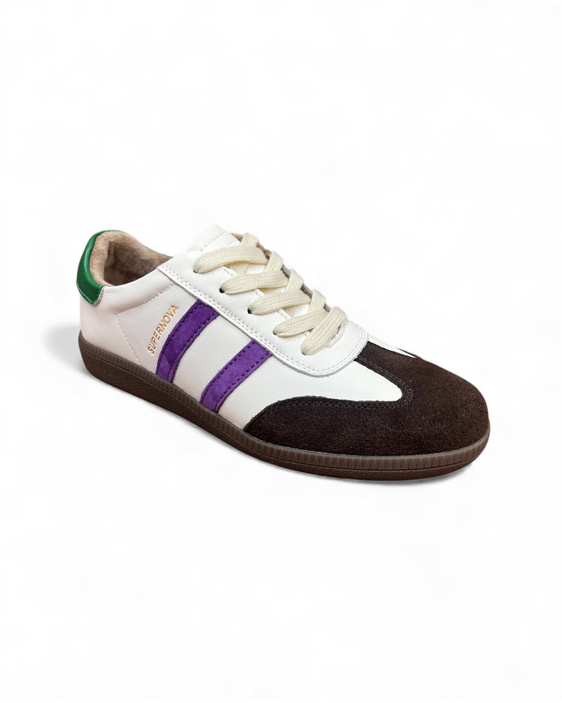 Drilleys Sixty Four Birch Devine Gum Sole Trainers