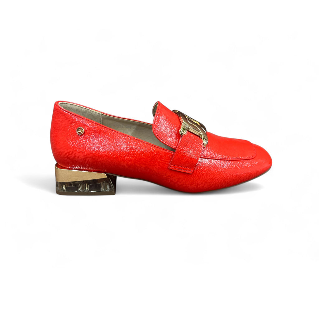 Zanni & Co. Laocai One Poppy Red Loafers