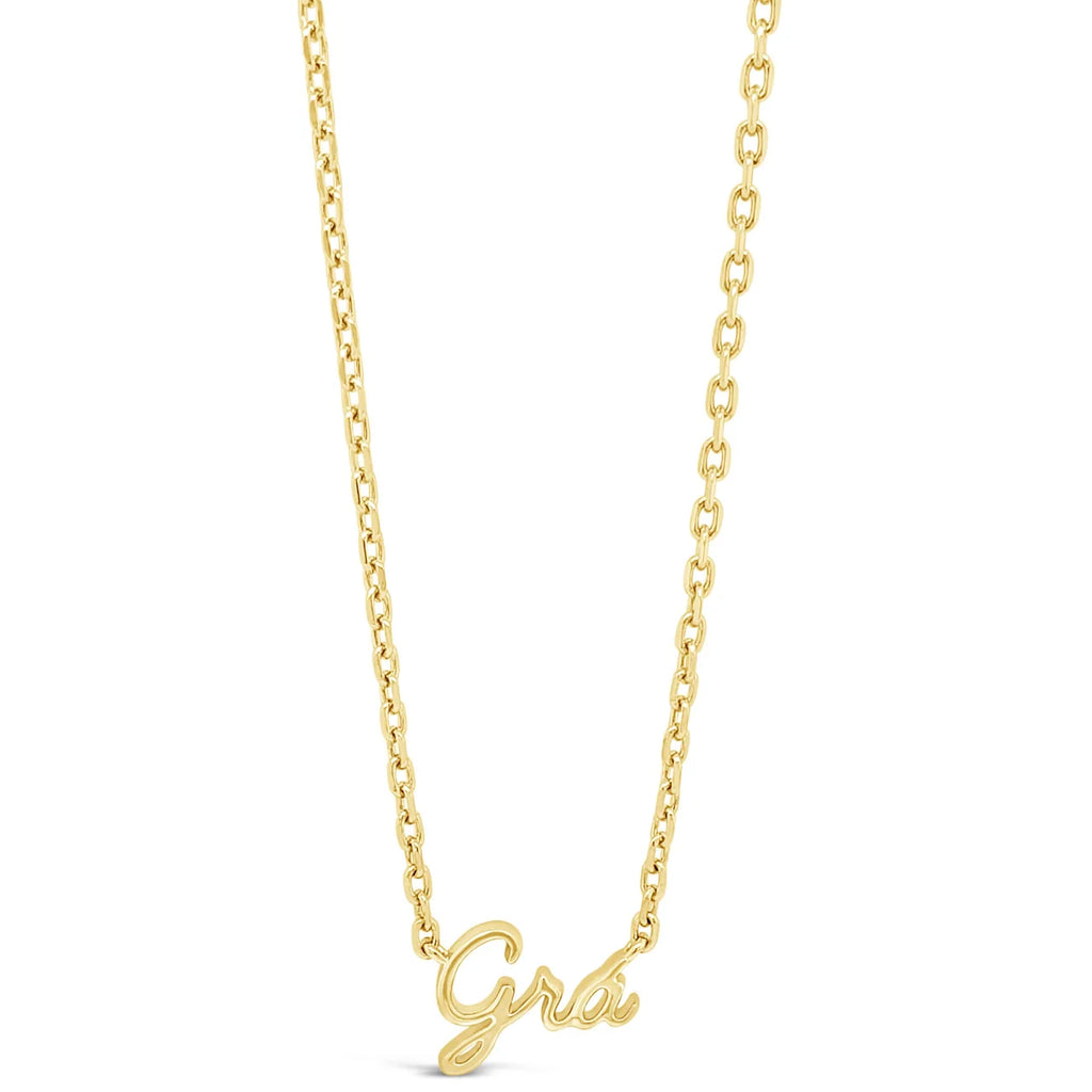 Séala Gold Grá Necklace