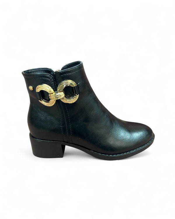 Patrizio Como Imperia Black Ankle Boots