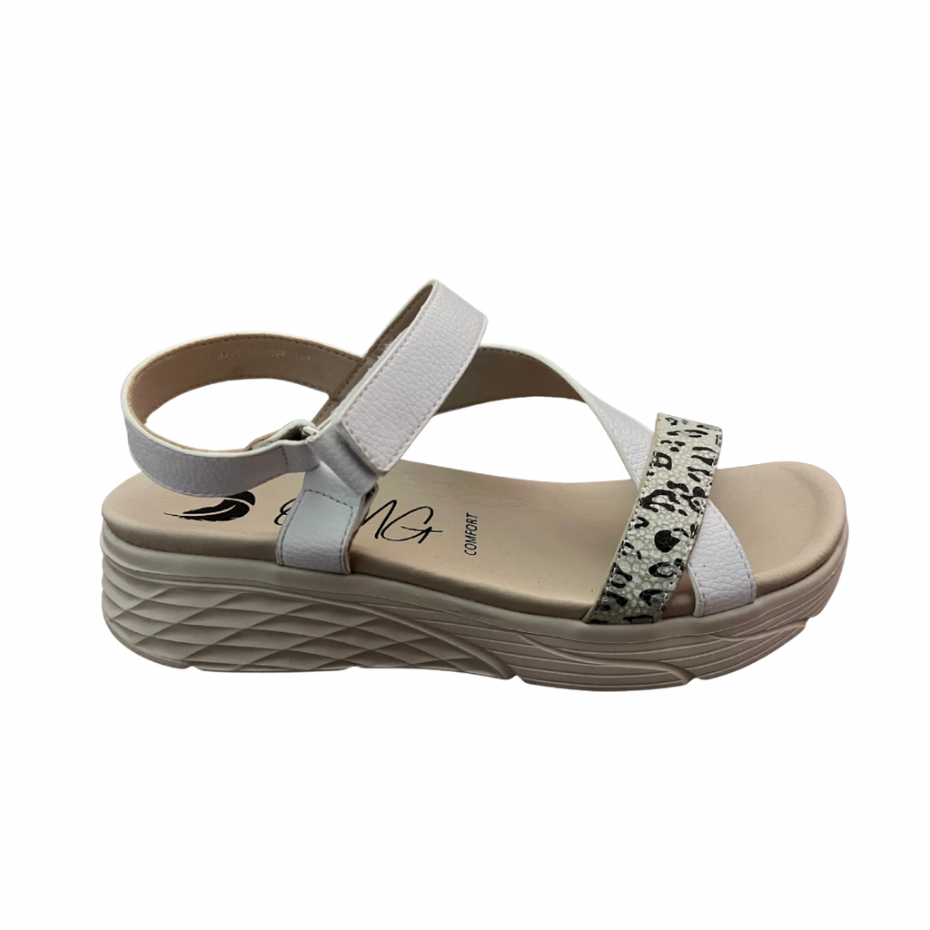 OMG Aswarby Crystal Wedge Sandals