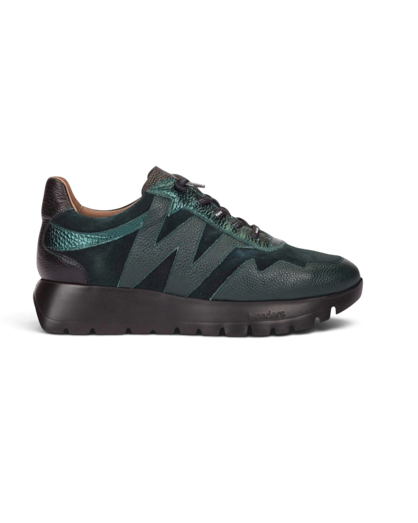 Wonders Alpine Leather & Suede Trainers