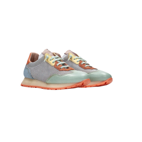 Hispanitas CHV235896 Kansas Multi Colour Leather & Mesh Trainers