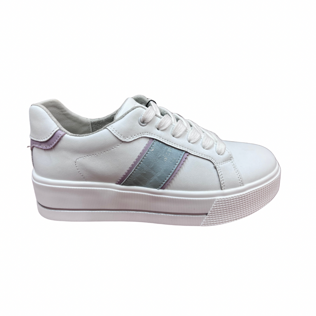 Patrizio Como Lucca Viola Bianca Trainers
