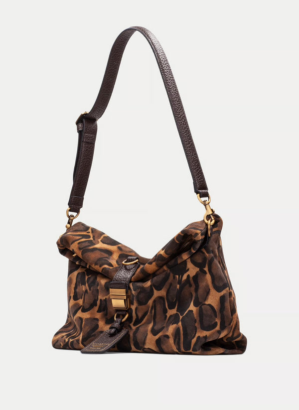 Hispanitas BI264948 Giraffe Suede Shoulder Bag