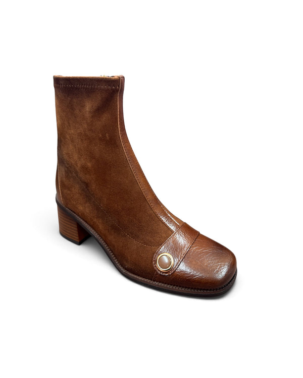 Patrizio Como Serri Carmello Block Heel Ankle Boots