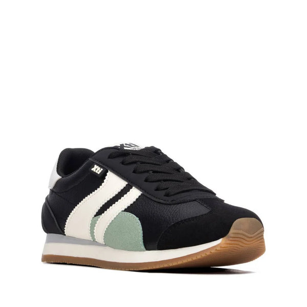 XTI 146275 Black, White & Mint Trainers