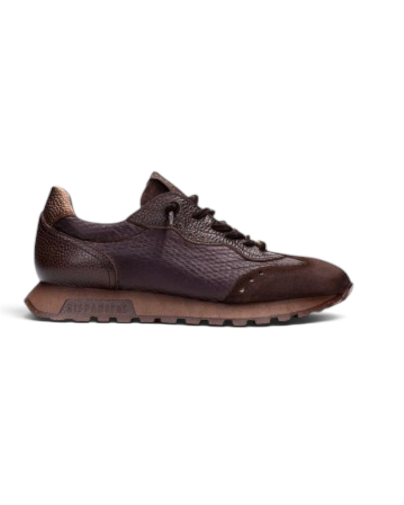 Hispanitas HI264955 Oregon Espresso Leather Trainers