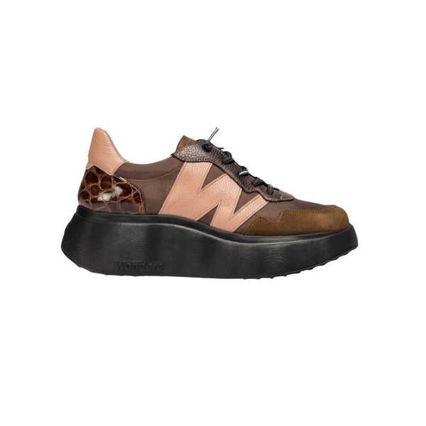Wonders A-3631 Coñac & Bronze Trainers