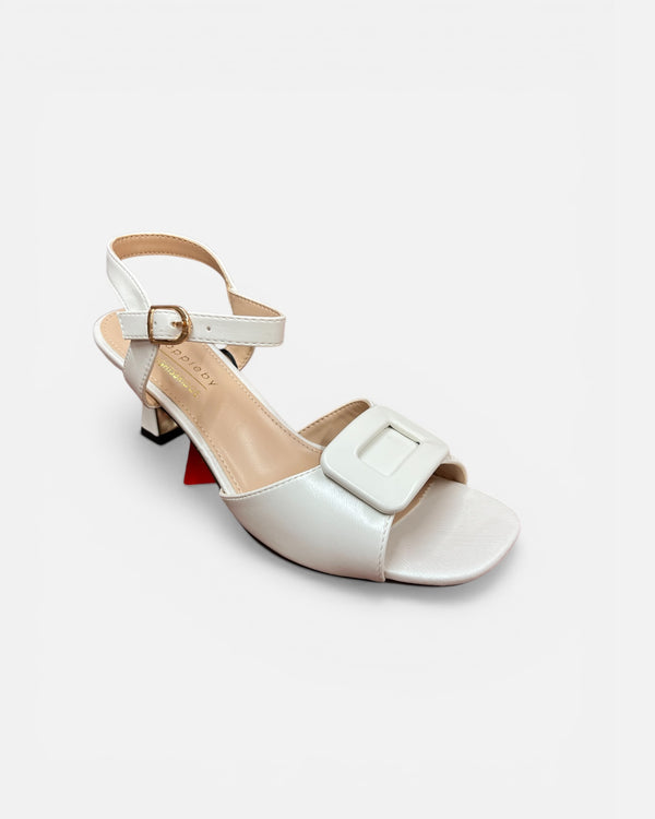 Kate Appleby Thoresby Cotton Heeled Sandal
