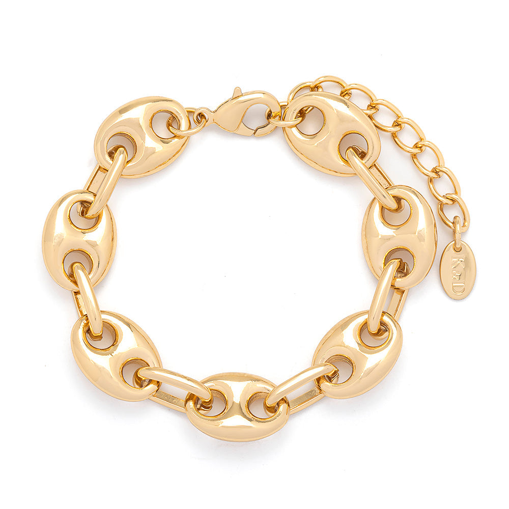 Mallory Chunky Gold Bracelet