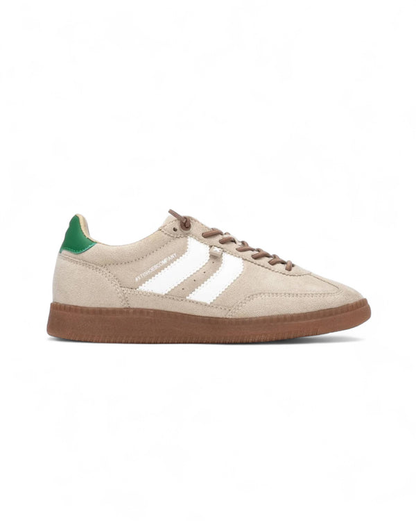 XTI Beige Trainers with Bungee Laces
