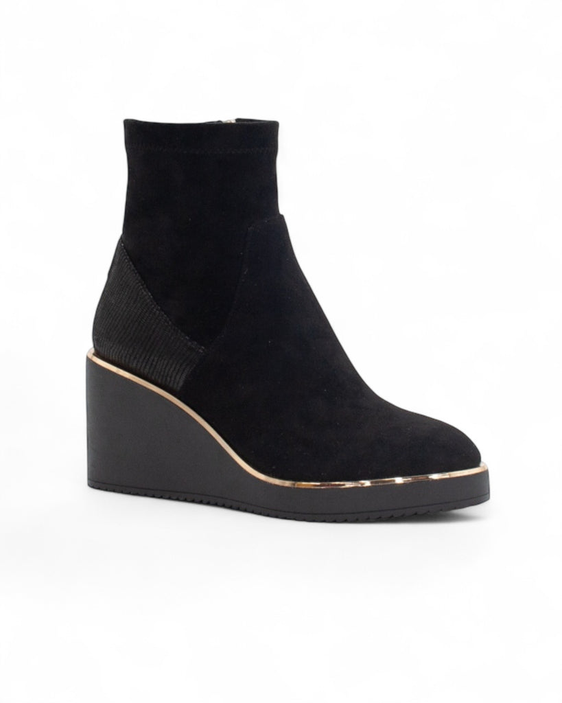Kate Appleby Poole Black Wedge Boots