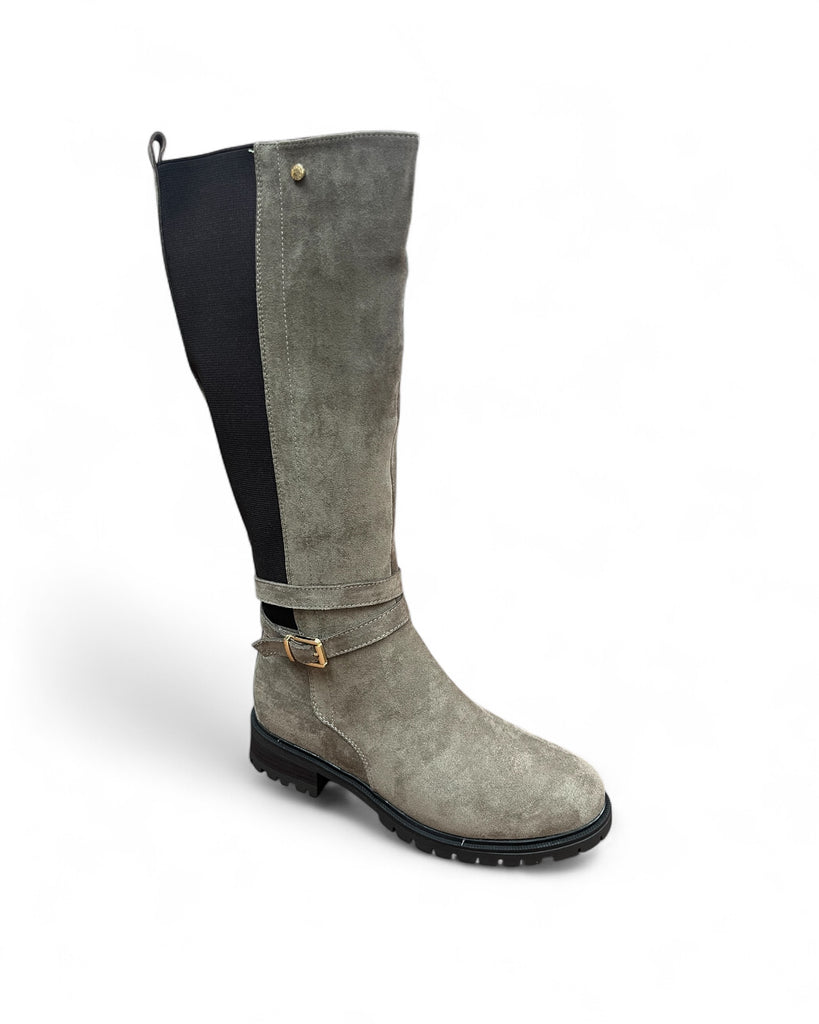 Patrizio Como Catanzara Mocha Long Boots