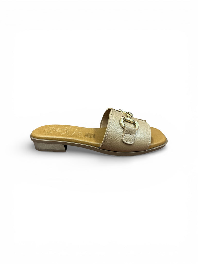 Oh My Sandal Taupe Slider 5872