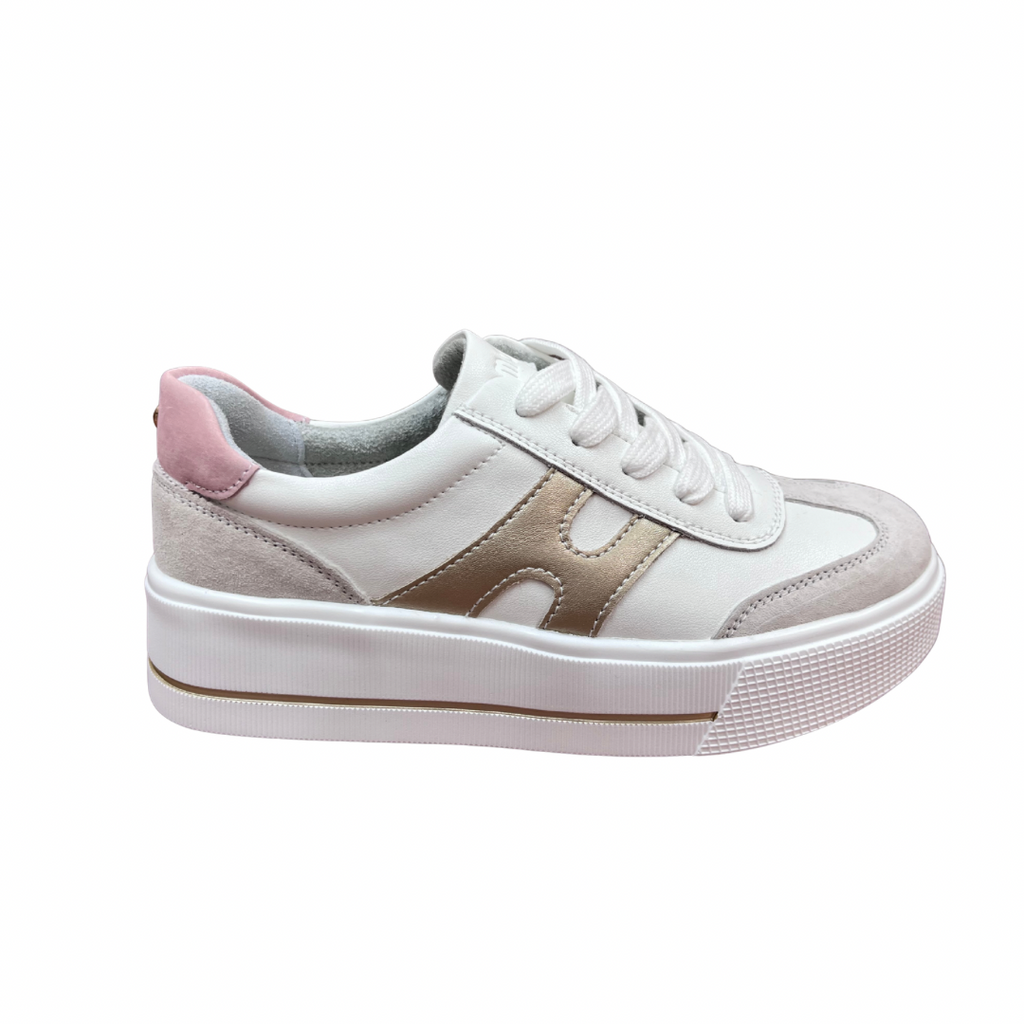 Patrizio Como Parma Grigio Oro Trainers