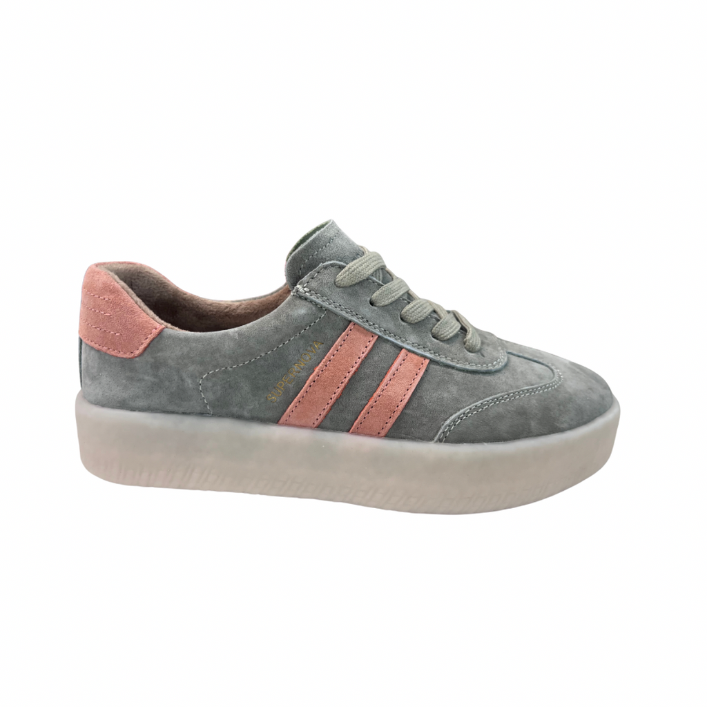 Drilleys Fifty Four Peachy Gum Sole Trainers