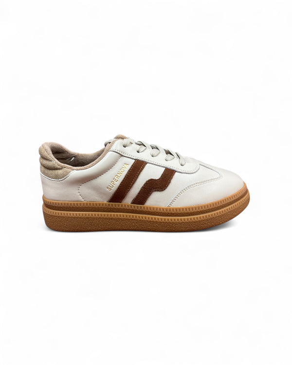 Drilleys Eighty Two Whipped Rustic Gum Sole Trainers