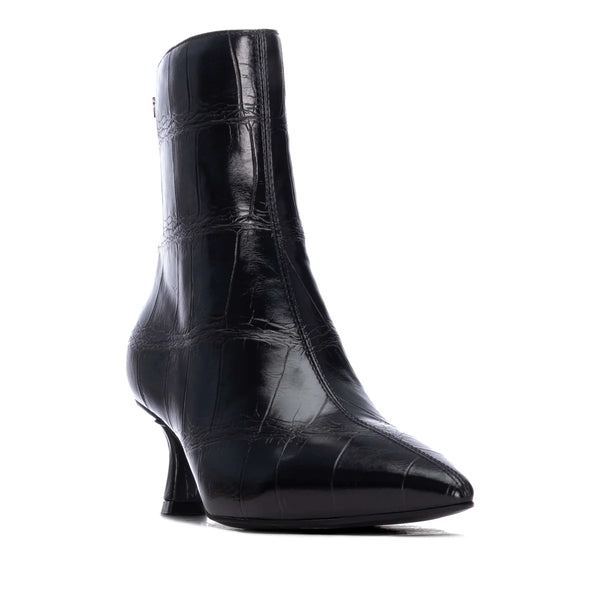 XTI 146218 Black Croc Ankle Boots