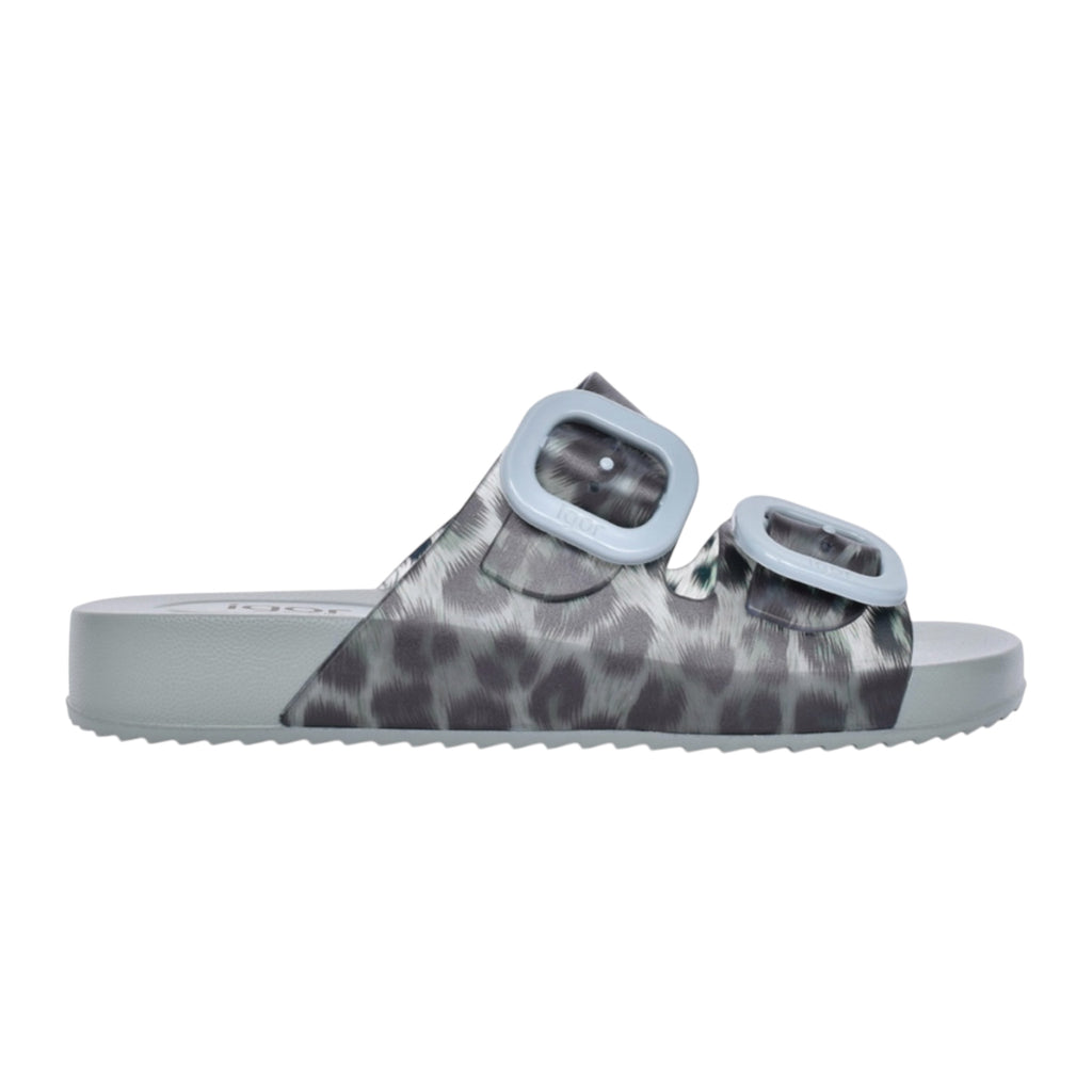 Igor Habana Brillo Leo Green Double Strap Sandal