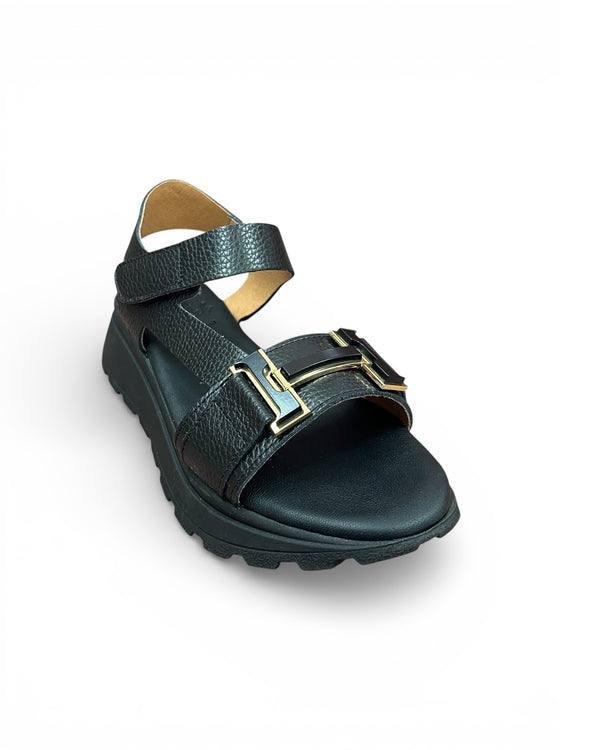 Oh My Sandal Black Platform Sandal 5953
