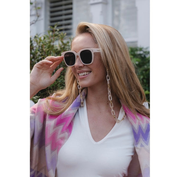 Pink & Gold Chunky Sunglasses Chain