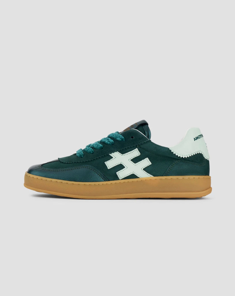 Another Trend Green & Mint Gum Sole Trainers