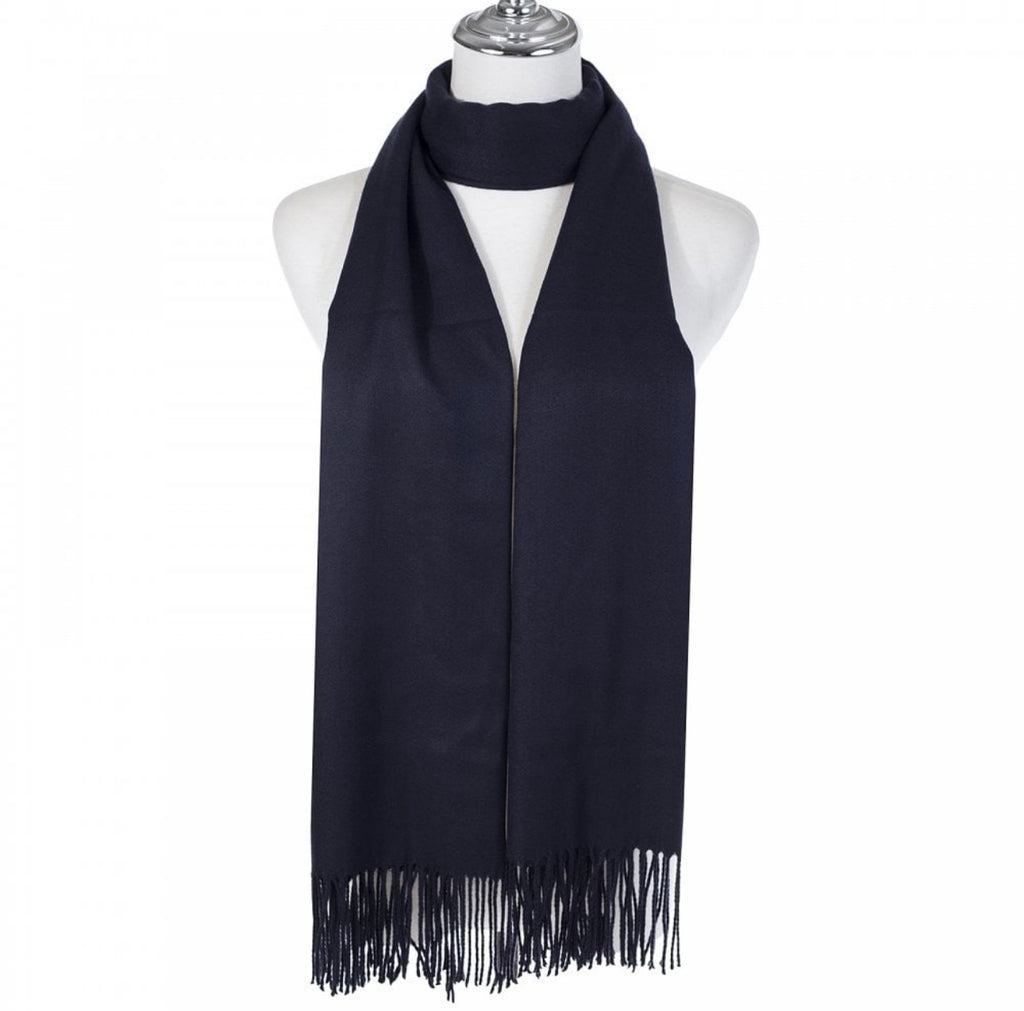 Navy Pashmina