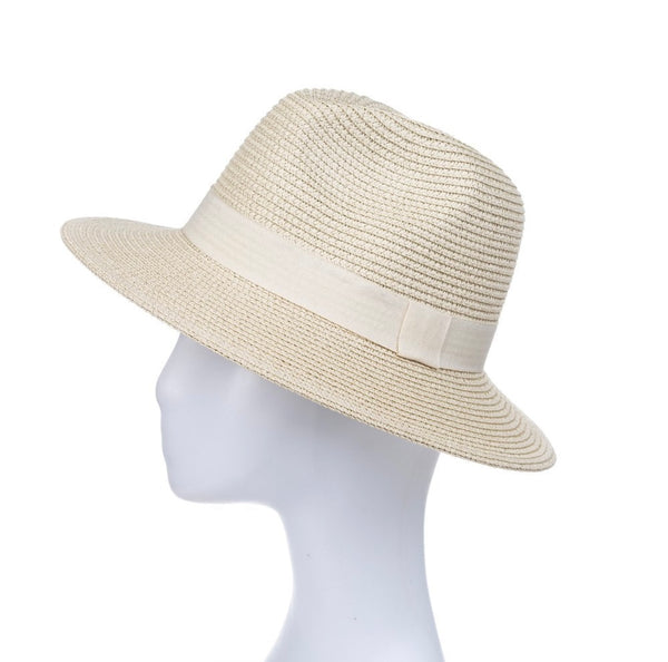 Cream Ibiza Wicker Hat