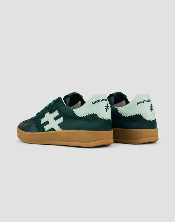Another Trend Green & Mint Gum Sole Trainers