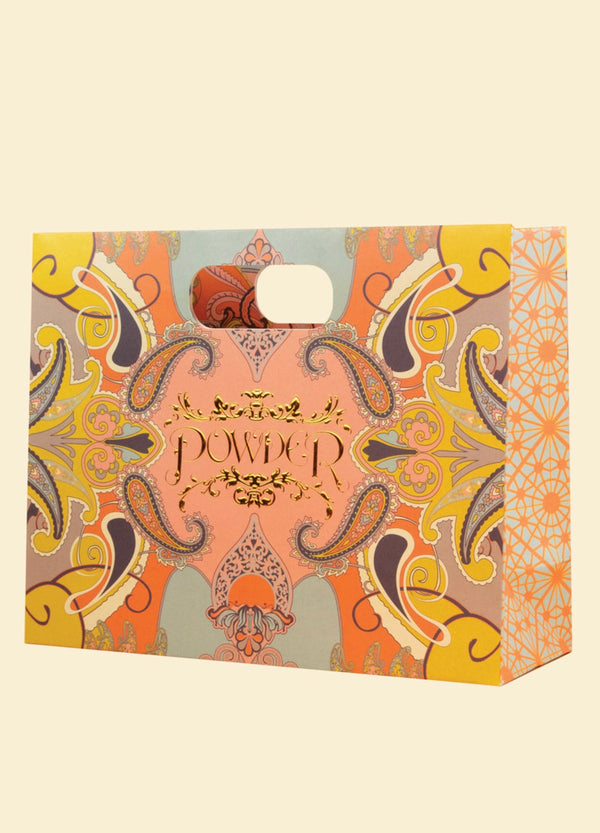 Harper Coral & Lavender Cosy Scarf