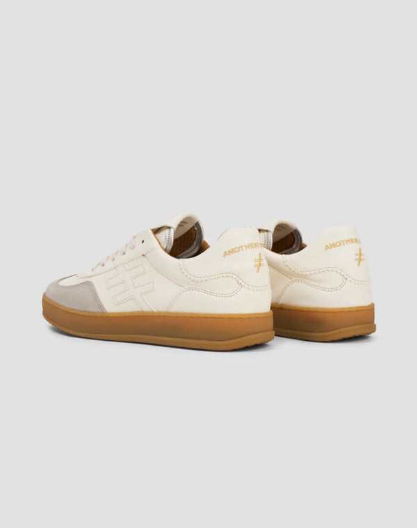 Another Trend Multi Off White Gum Sole Trainers