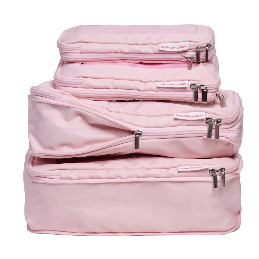 Donna May Pink Compression Packing Cubes