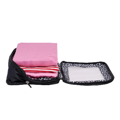 Donna May Black Compression Packing Cubes