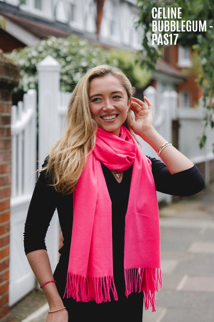 Bubblegum Pink Pashmina