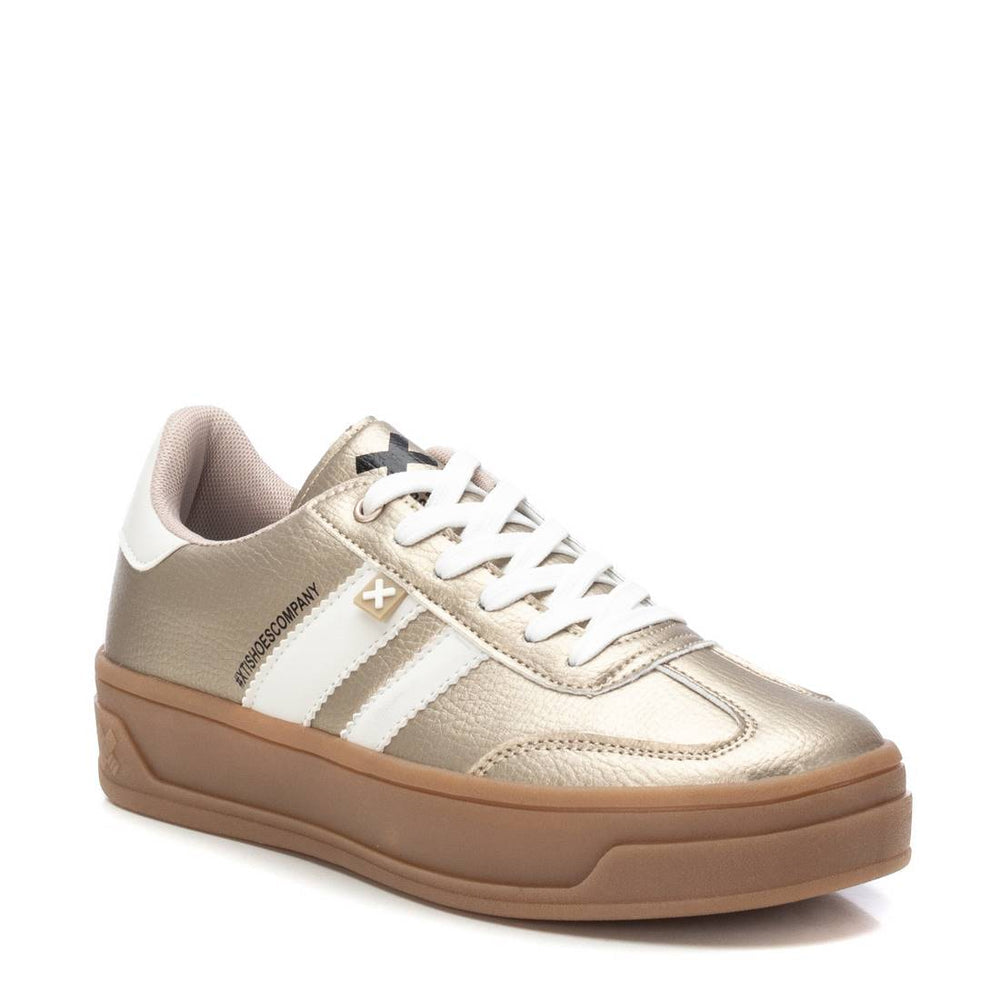 XTI Gold Gum Sole Trainers