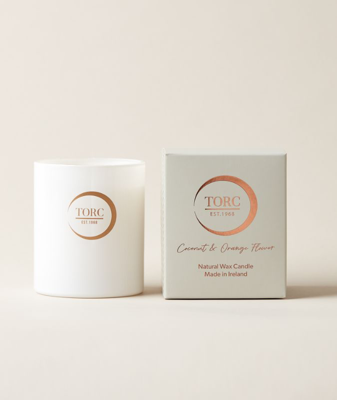 Torc Coconut & Orange Flower Candle