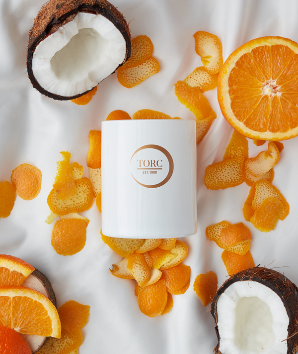 Torc Coconut & Orange Flower Candle