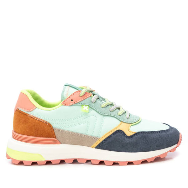 XTI Aqua & Multi Coloured Trainers