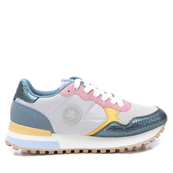 XTI Jeans Metallic & Blush Trainers
