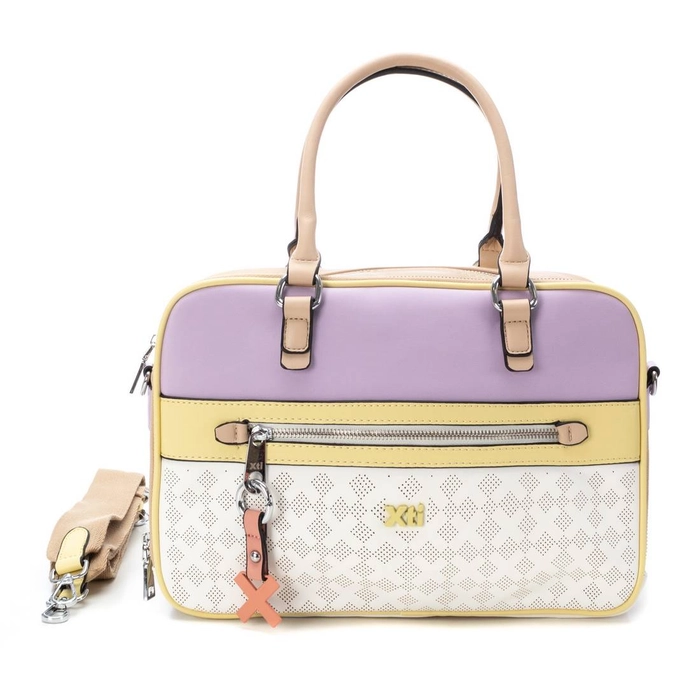 White & Lilac XTI Handbag