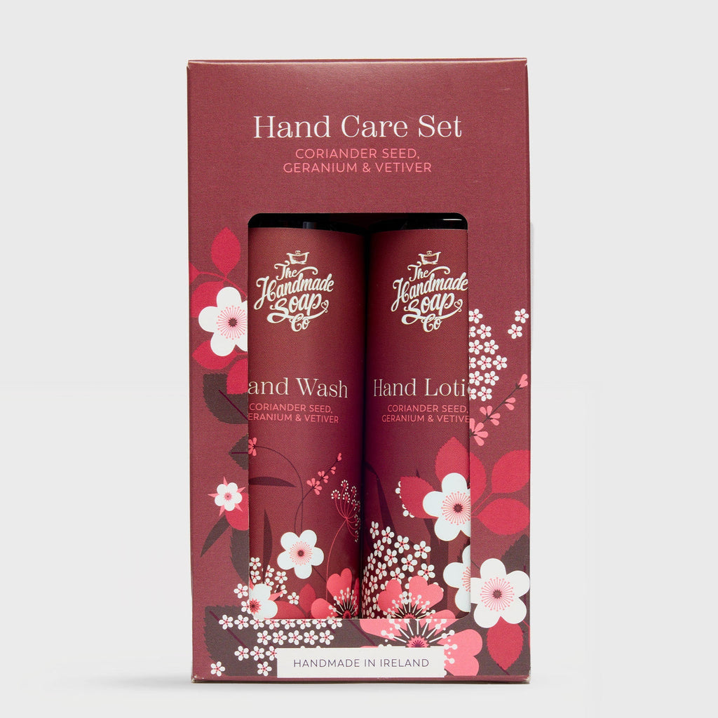Coriander Seed, Geranium & Vetiver Hand Wash & Hand Lotion Set
