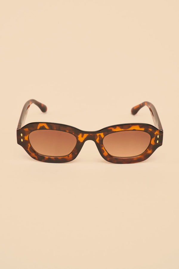 Powder Honey Tortoiseshell Sunglasses